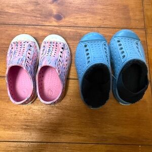 Native Toddler Shoes Bundle (2 Pairs) – Size 7 – Good Condition